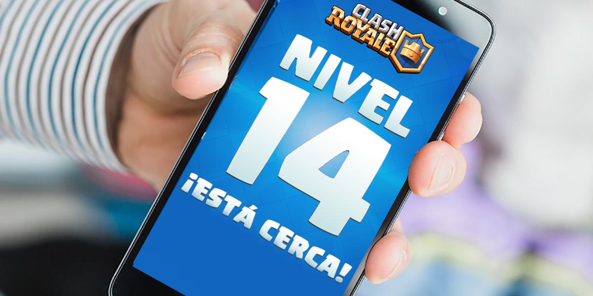 Las cartas de Clash Royale se actualizan al nivel 14