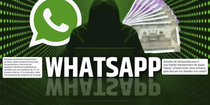 Las ofertas de trabajo por WhatsApp son un engaño que no te estafen