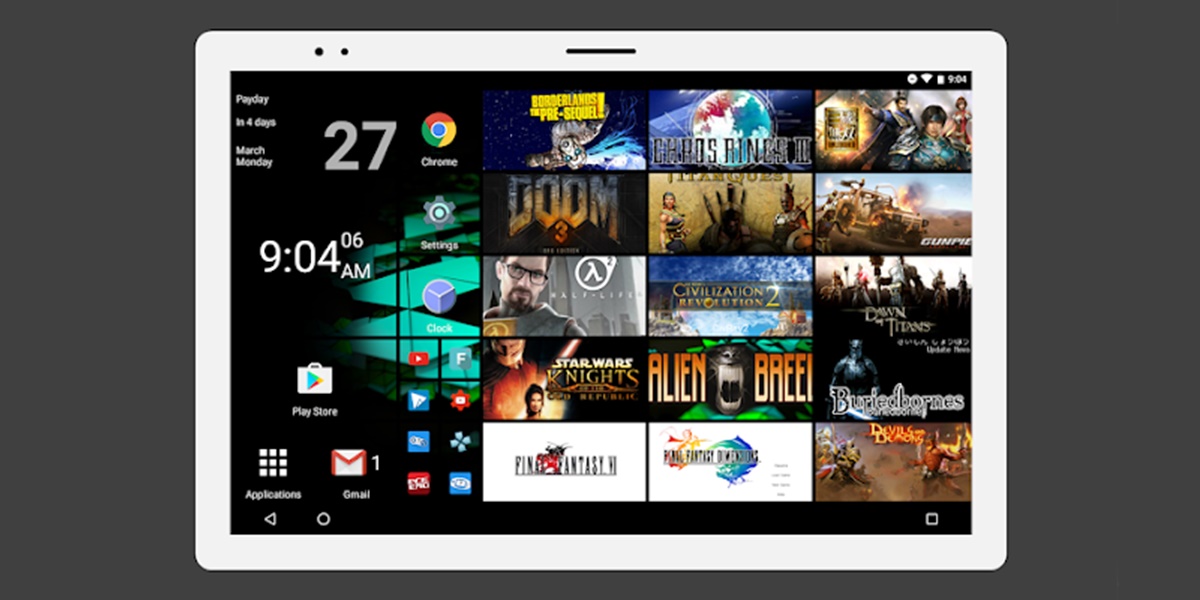 Launcher Square Home para Android tv