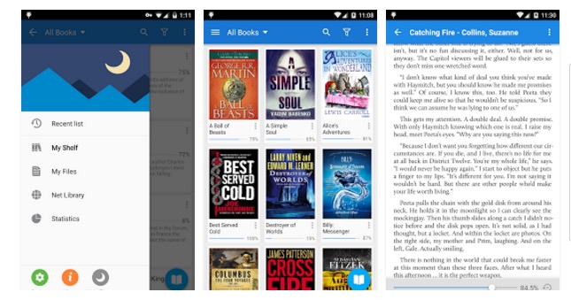 Lector de ebooks para Android gratis