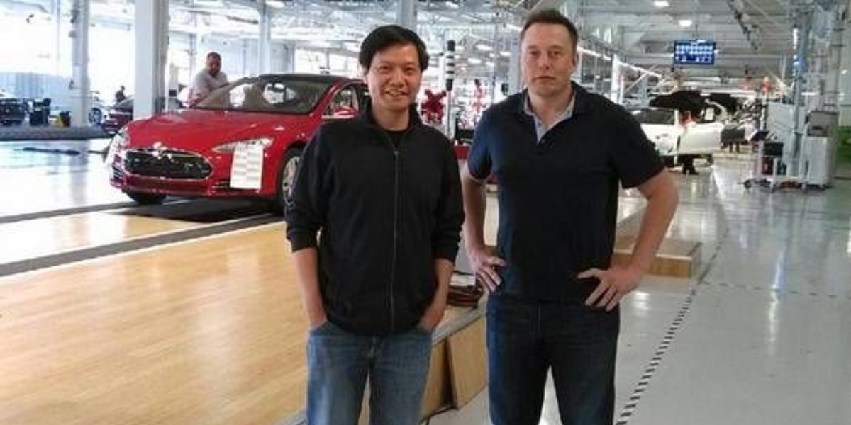 Lei Jun y Elon Musk