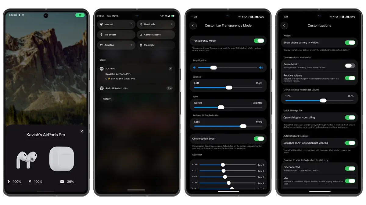 Librepods: La Mejor Aplicación Para Usar Tus Airpods En Android 4 Librepods Personaliza Todo Sobre Tus Airpods En Android