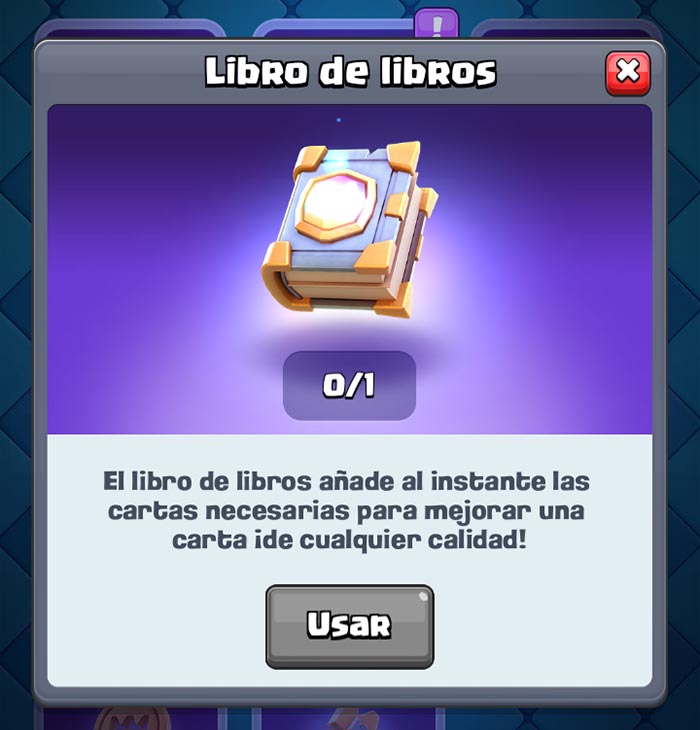 Libro de libros Clash Royale