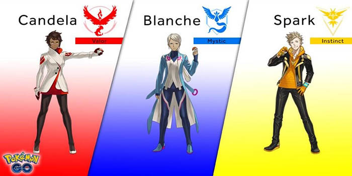 Lideres equipo Pokemon