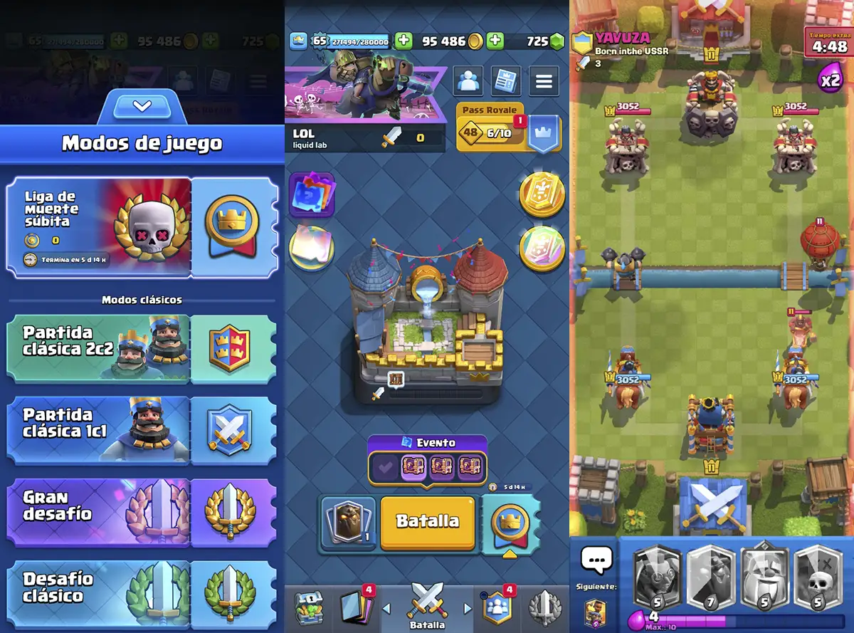 Liga de Muerte Subita Clash Royale