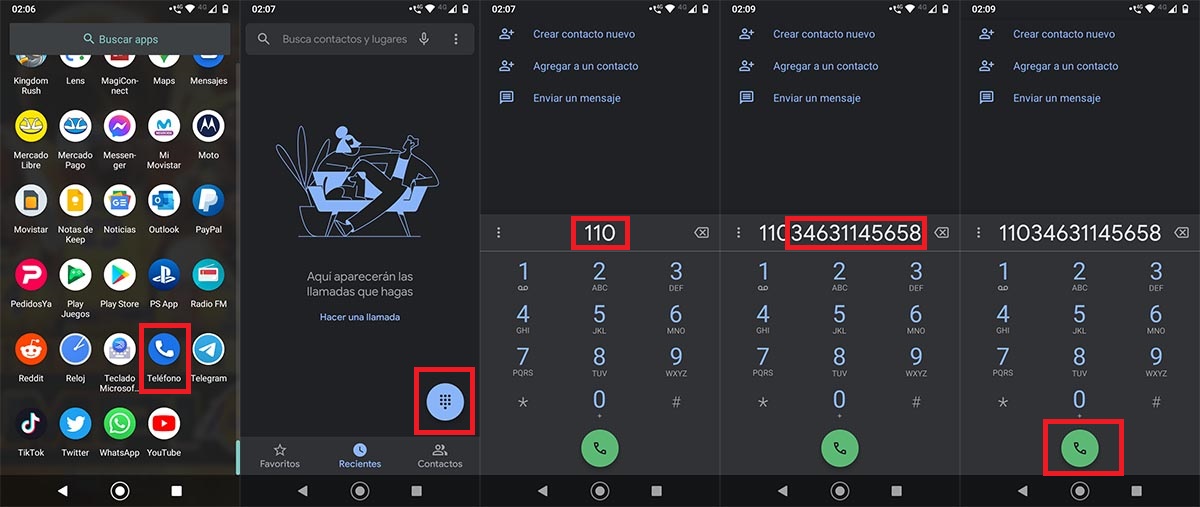 Llamar por cobro revertido Vodafone