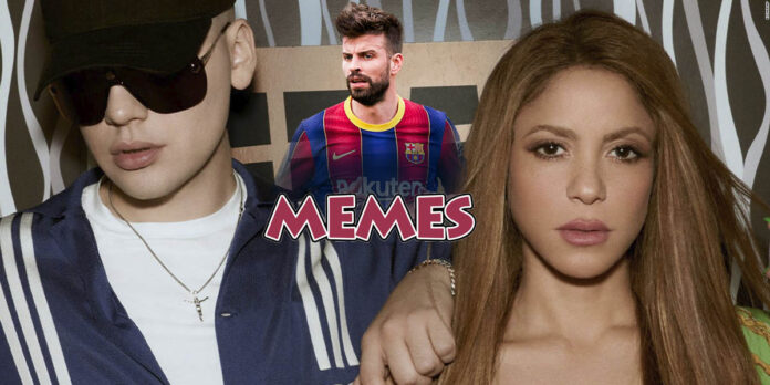 Los mejores memes de la cancion de Shakira y Bizarrap