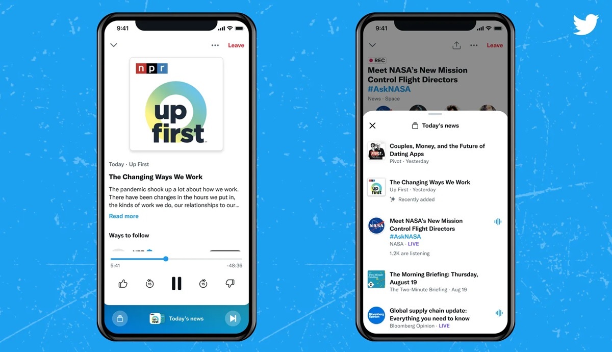 Los podcasts llegan oficialmente a Twitter