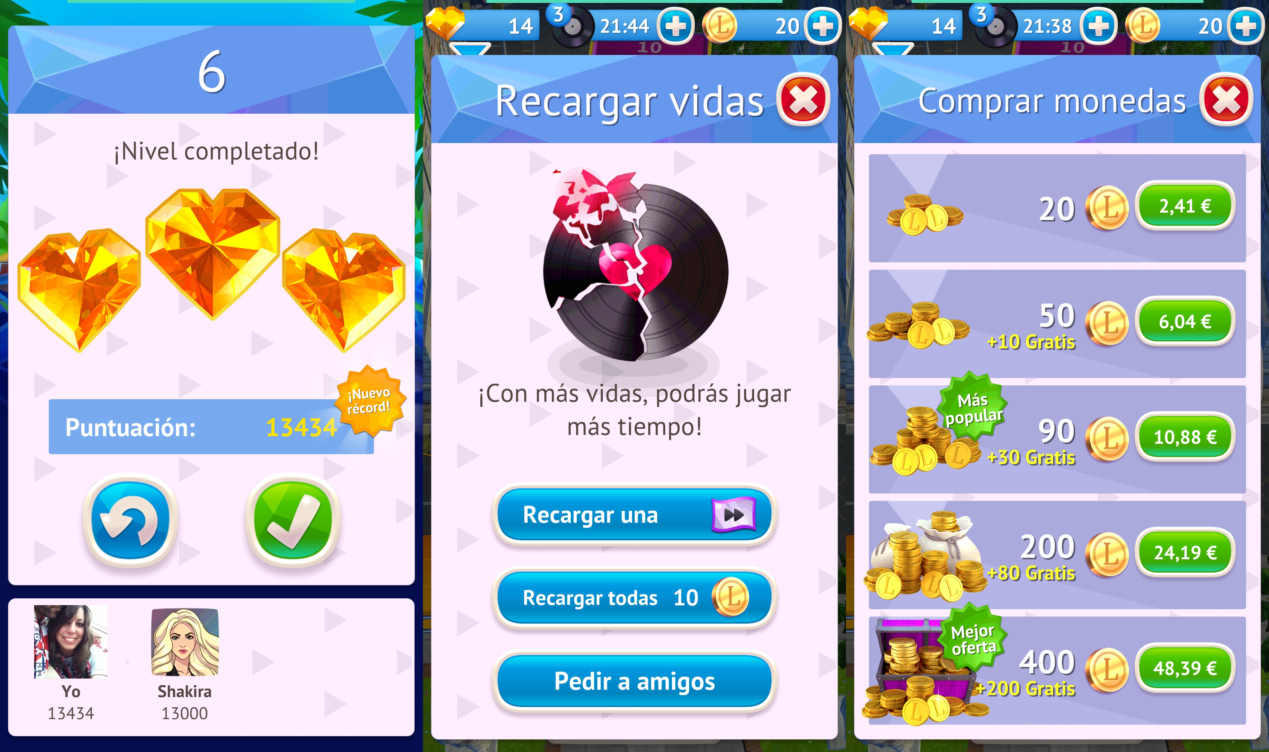 Love Rocks Shakira de Rovio impresiones