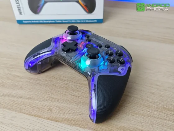 MECOOL GM1 en sus empu&ntilde;aduras tiene un recubrimiento antideslizante