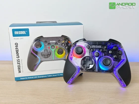 MECOOL GM1 tiene un diseno transparente muy chulo