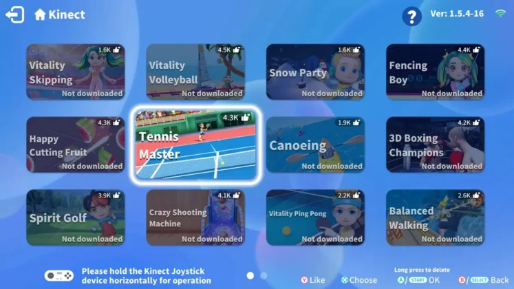 MECOOL KidzMove GM2 los juegos de la categoria Kinect