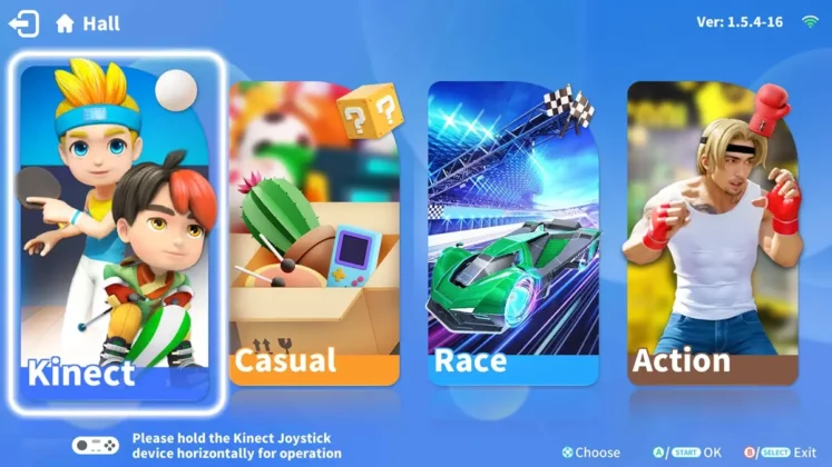 MECOOL KidzMove GM2 sus mas de 40 juegos gratuitos vienen organizados en 4 categorias