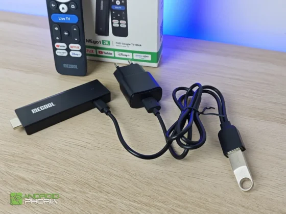 MECOOL MEgo1 2K puedes conectarle una memoria usb