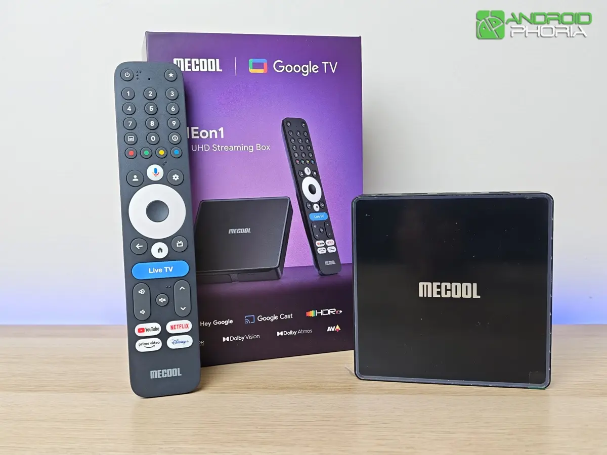 MECOOL MEon1 un TV Box 4K con Google TV certificado, puerto Ethernet y procesador potente (1)