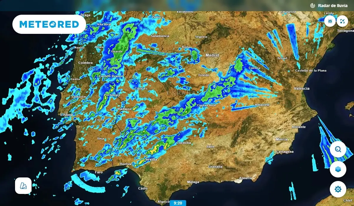 Meteored Rain Radar Real Time Free