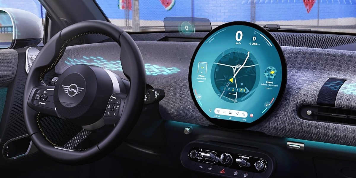 MINI Interaction Unit: una pantalla OLED con Android para coches