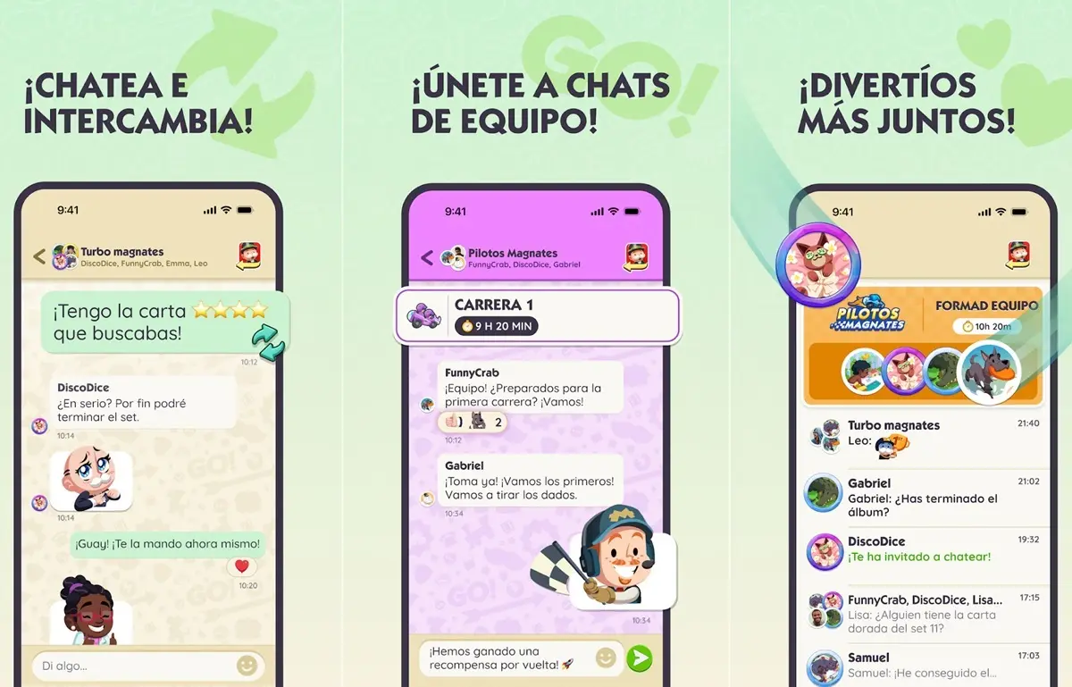 MONOPOLY GO!Chat el whatsapp de monopolygo que tienes que conocer