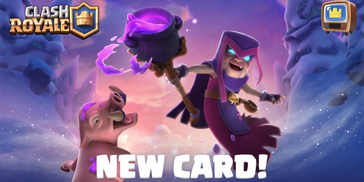 Mama Bruja carta clash royale Bruja Madre carta clash royale