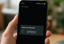 Mantenimiento de la app WhatsApp en curso tarda mucho solución