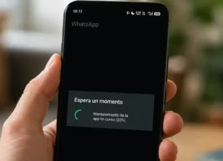Mantenimiento de la app WhatsApp en curso tarda mucho solución