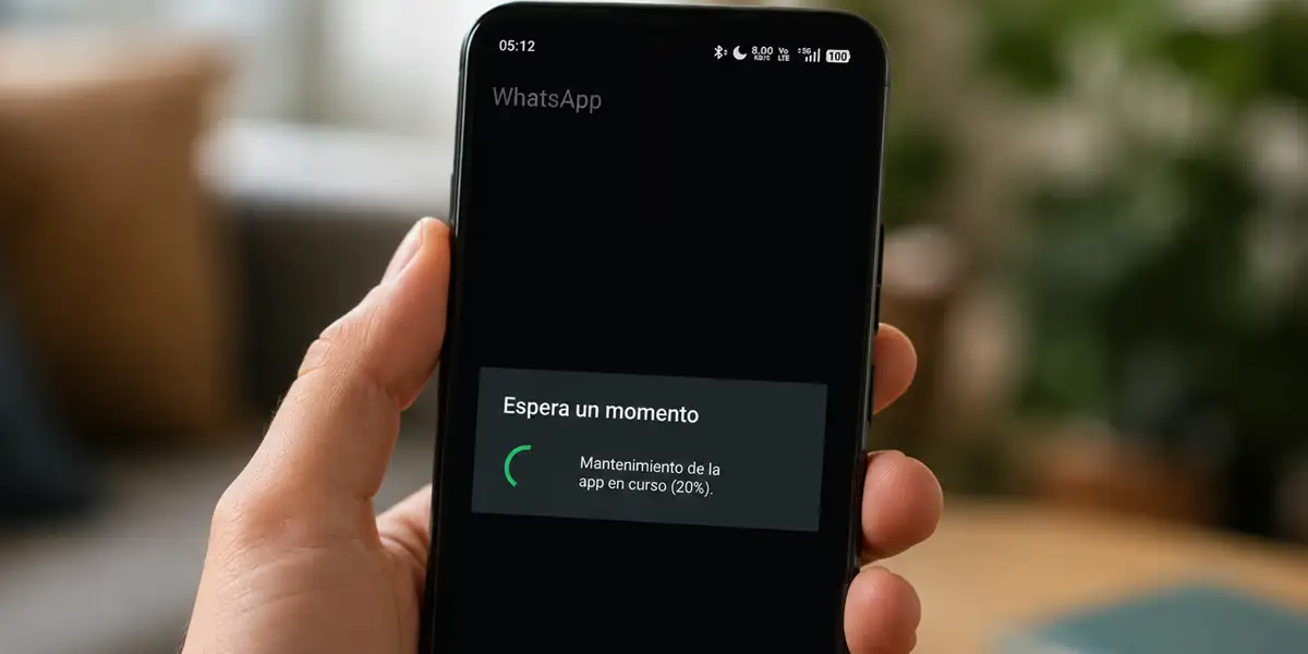 WhatsApp se queda en “Mantenimiento de la app en curso”: cómo solucionarlo