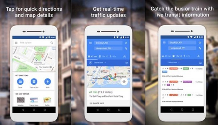 Maps Go app Android
