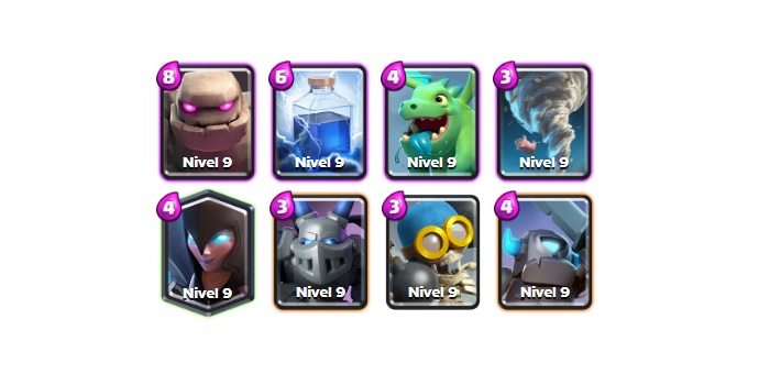 Mazo clasico del Golem con la Bruja nocturna