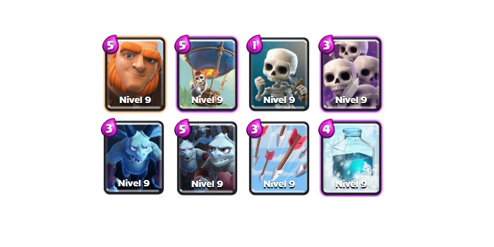 Mazo del Gigante con el Globo bombastico