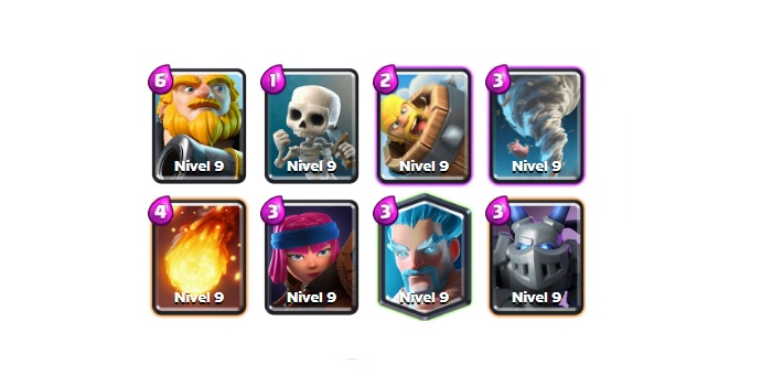 Mazo del Gigante noble con la Lanzafuegos