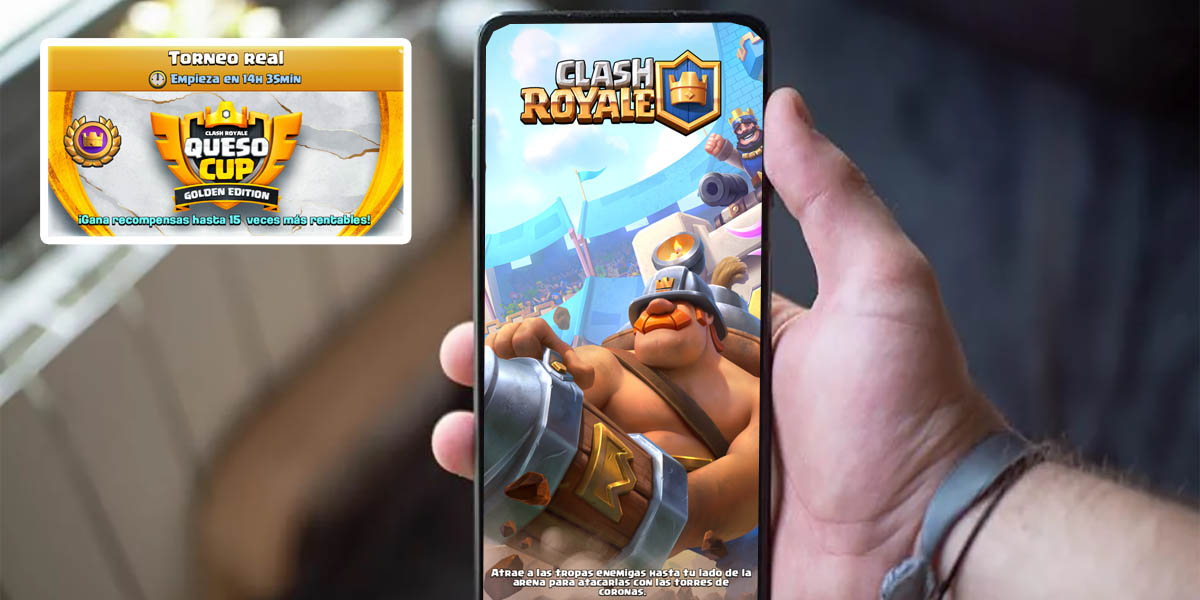 Mazos para el Torneo Real Queso Cup Golden Edition de Clash Royale