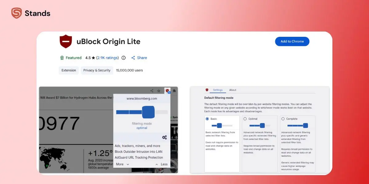 uBlock Origin Lite