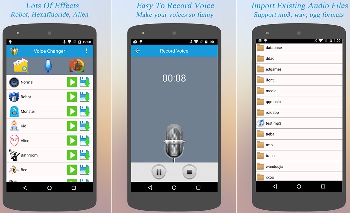 Mejor Cambiador de Voz