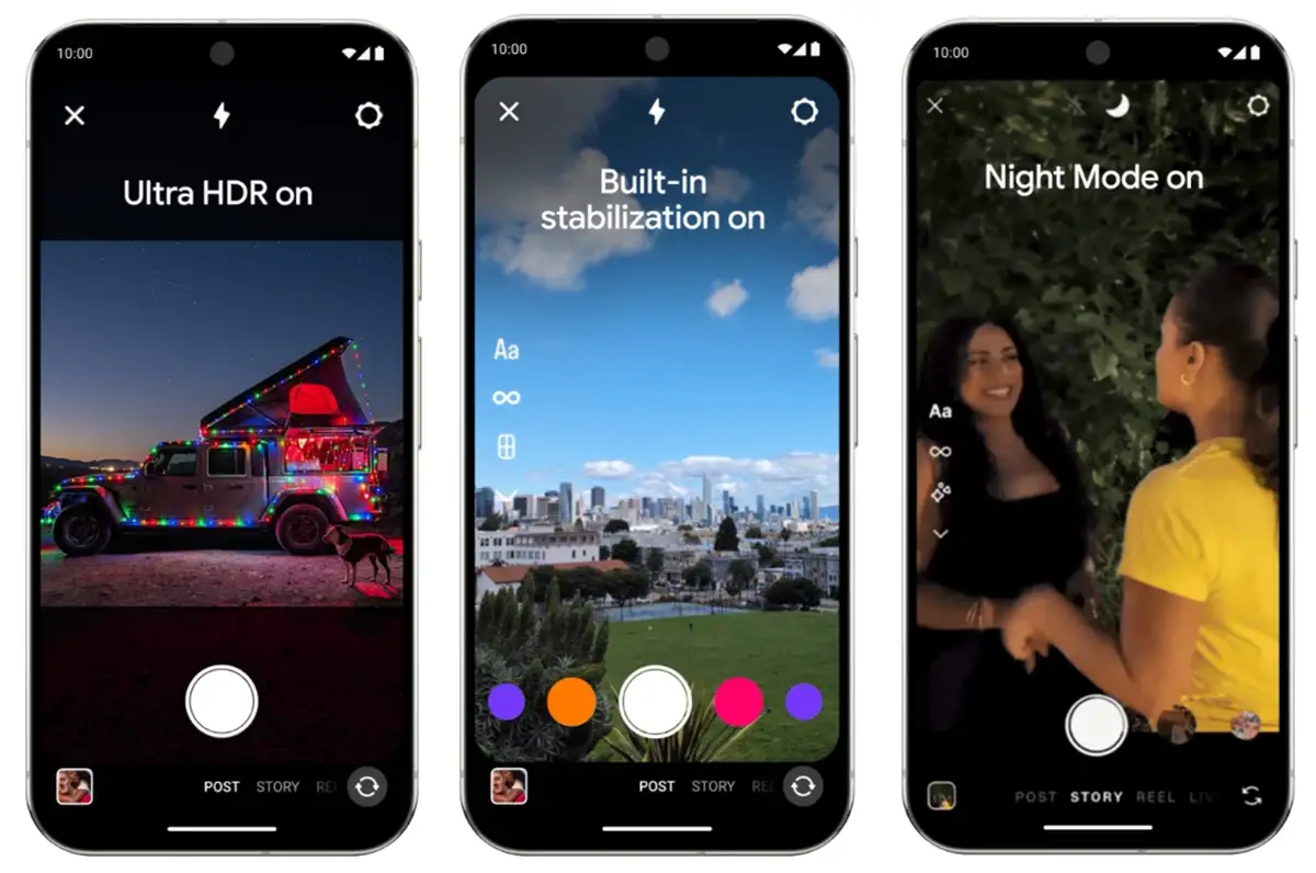Mejoras de Instagram que llegan a Android 17
