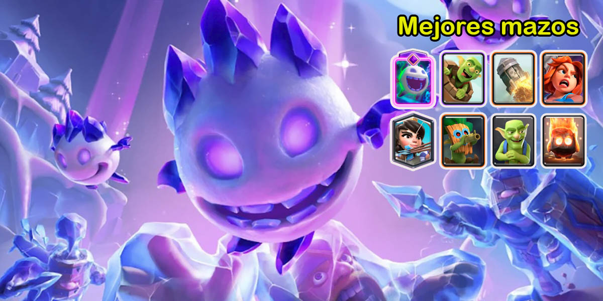 Mejores 5 Mazos Con El Espíritu De Hielo Evolucionado Para Clash Royale