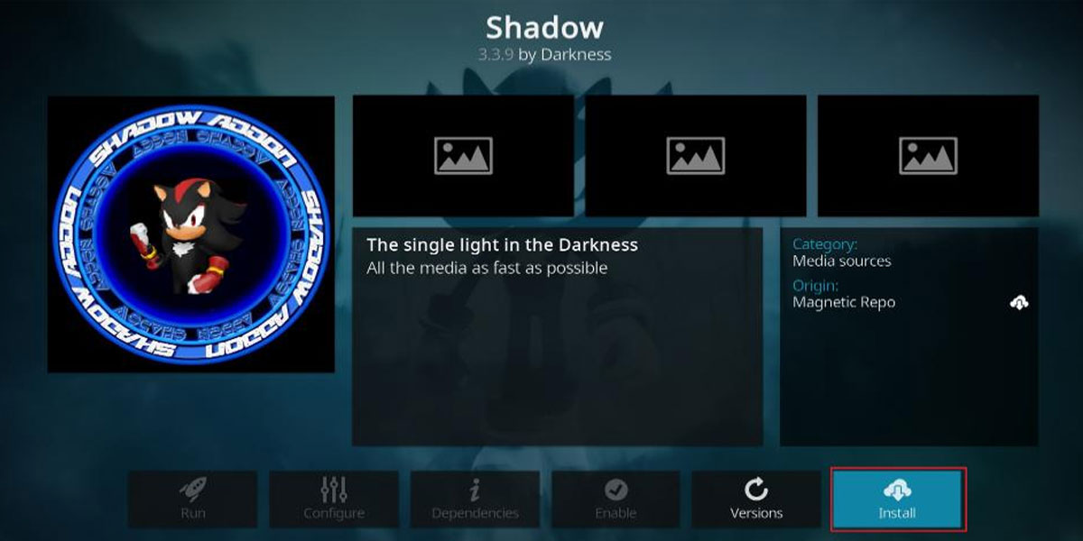 Shadow Kodi