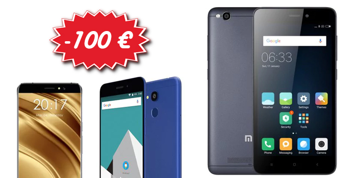 Mejores moviles menos 100 euros 2018