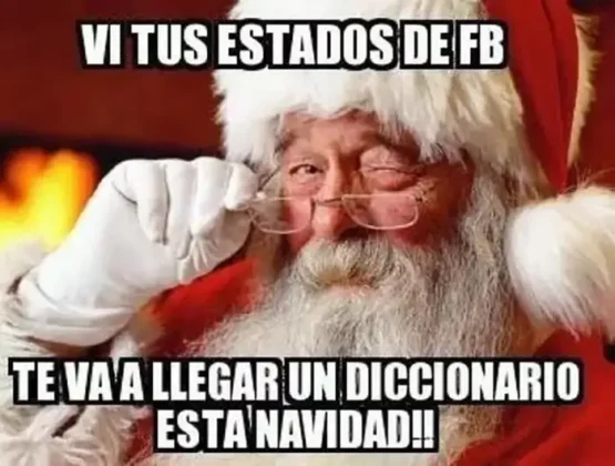 Meme de Santa Navidad 2025