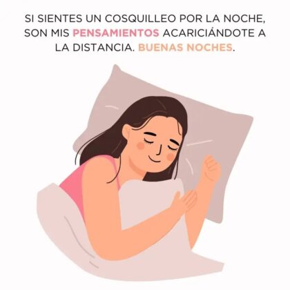 Mensaje romantico de Buenas Noches