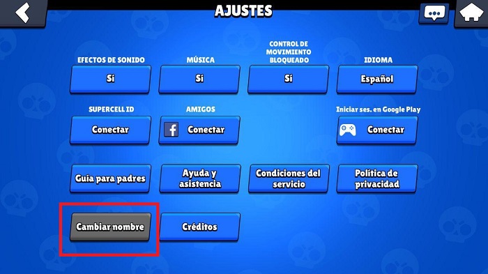Menu Herramienta Brawl Stars