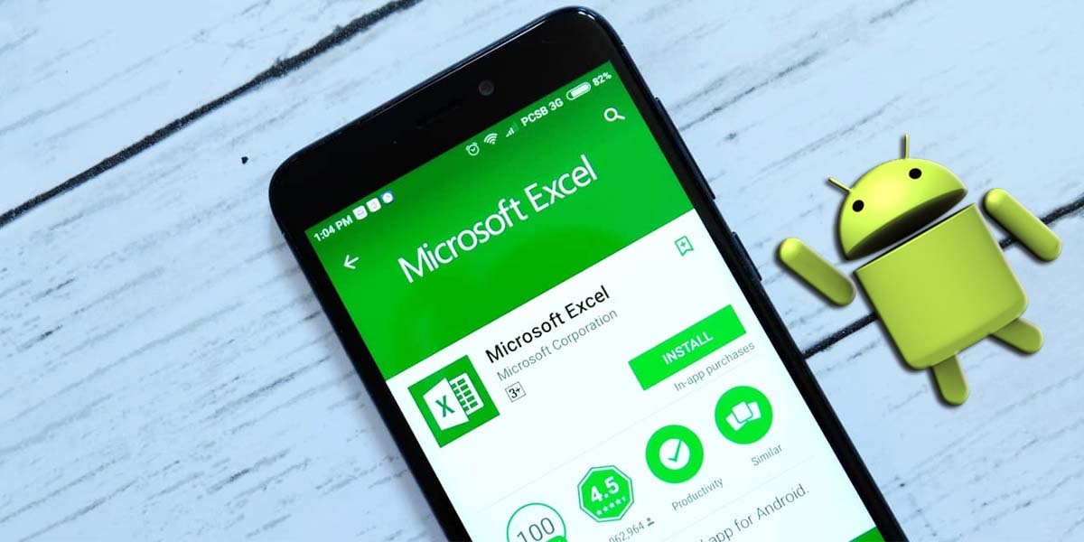 Métodos usar Excel Android