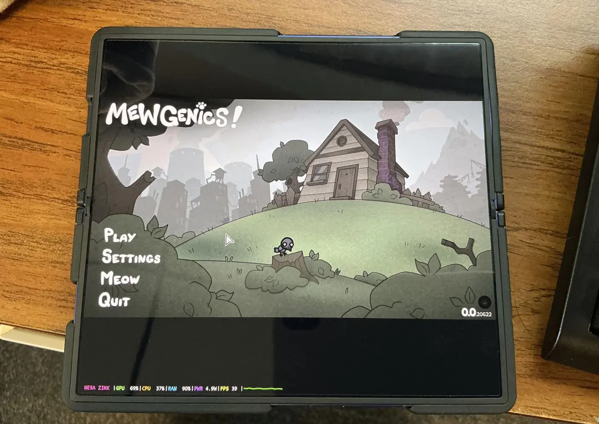 Mewgenics en emulador GameHub Lite