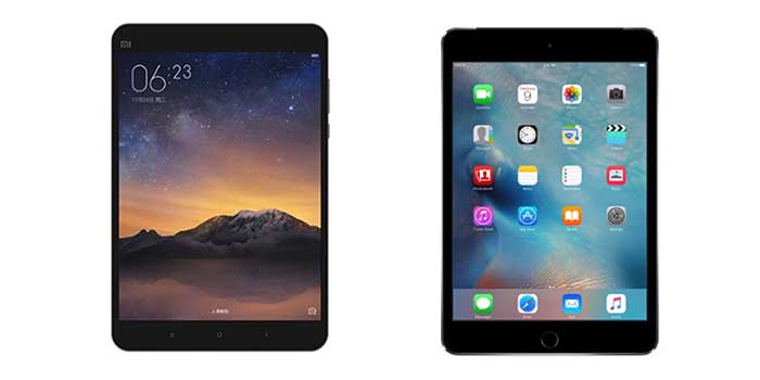 Mi Pad vs iPad Mini