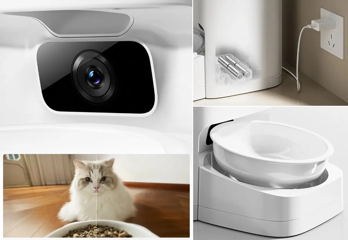 Mijia Smart Pet Feeder 2 Visual Edition un comedero de Xiaomi para mascotas con camara e IA