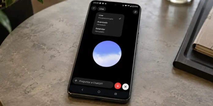 Modo de voz Live de ChatGPT cómo se activa y desactiva