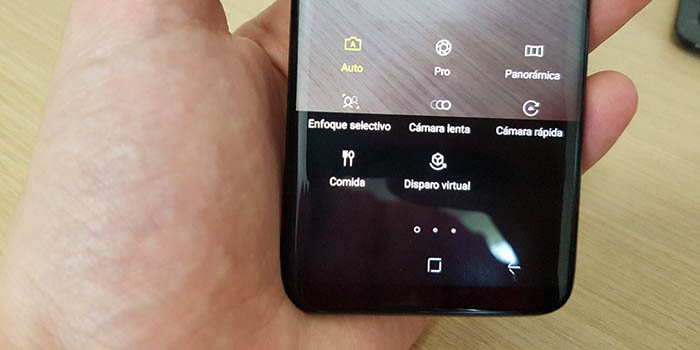 Modos camara Galaxy S8