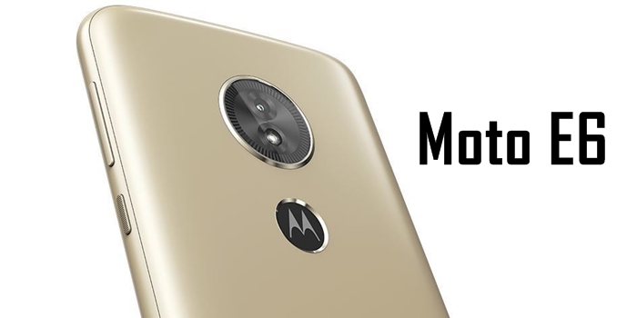 Moto E6 camaras