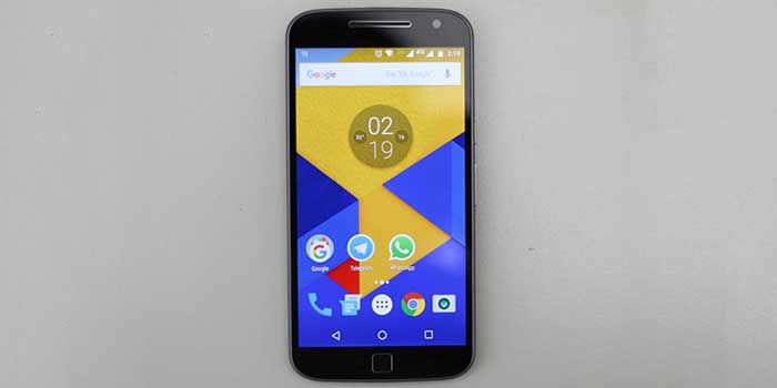 Moto G4 Plus actualizacion