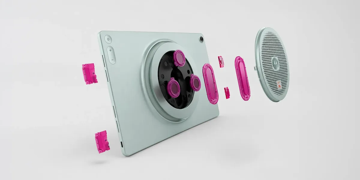 Moto-pad-70-groove sistema altavoces jbl