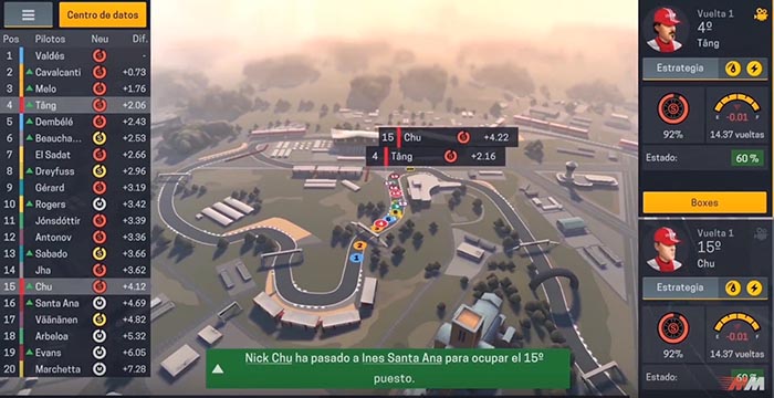 Motorsport Manager Mobile 2 prueba